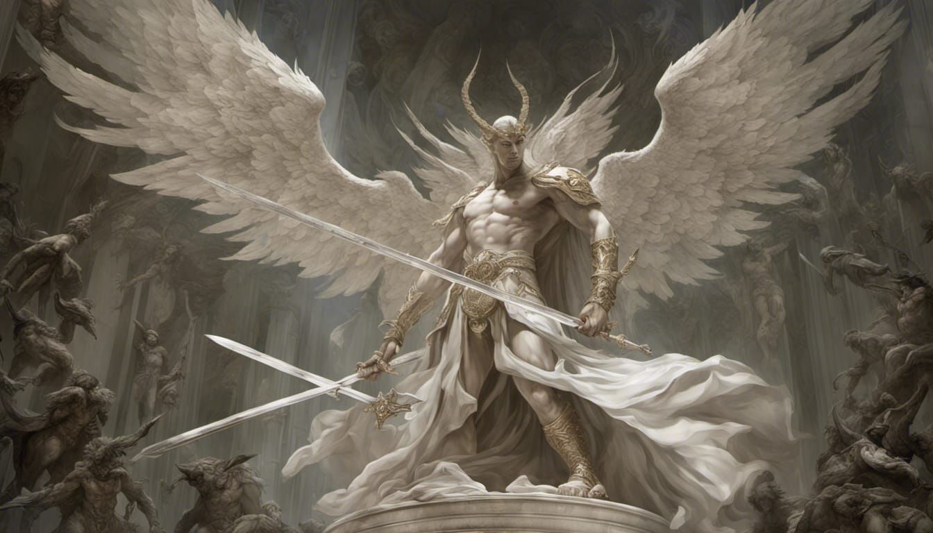 THE REBELLION OF LUCIFER  by @Asian Badass 