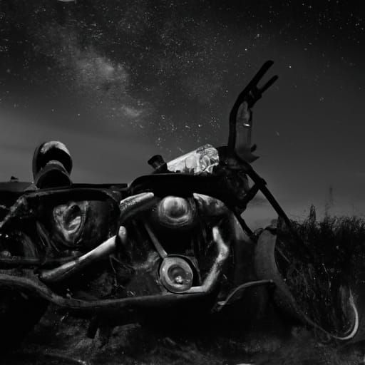 Ghost of a Harley 