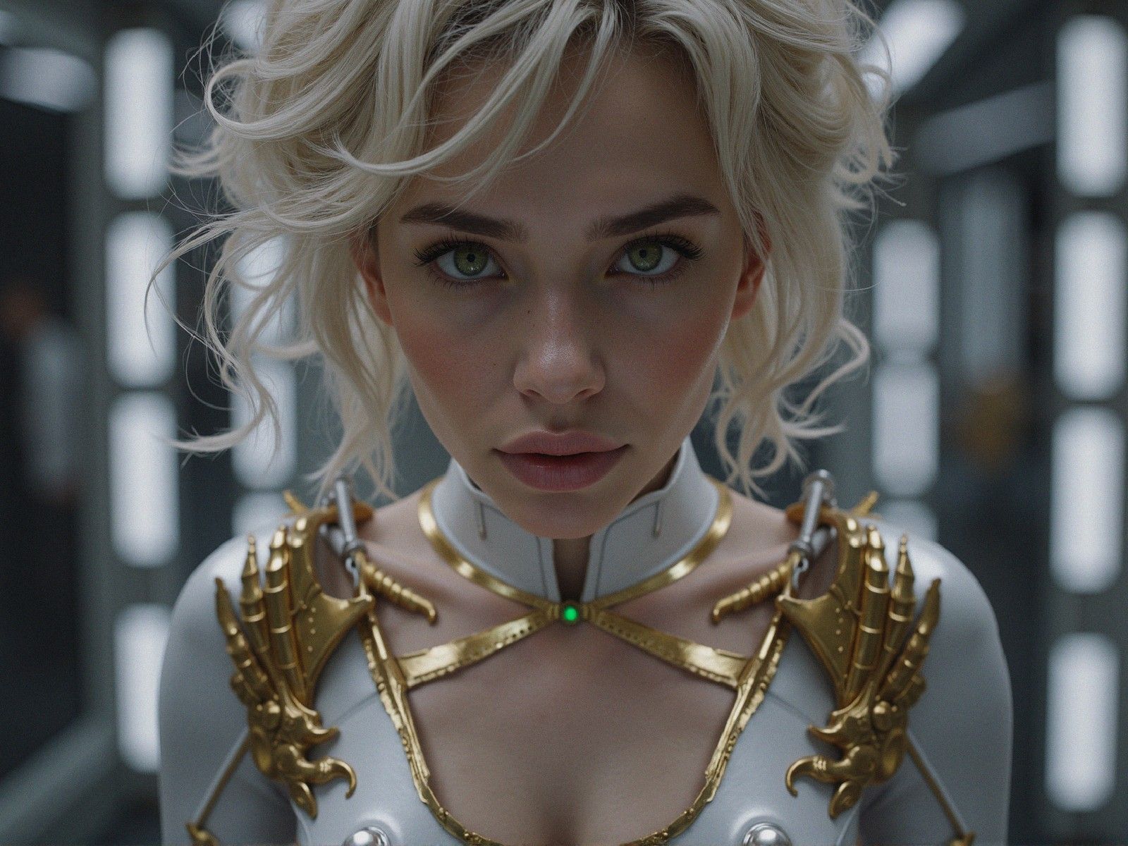 Live action style Superheroine AU mirage from the incredible...