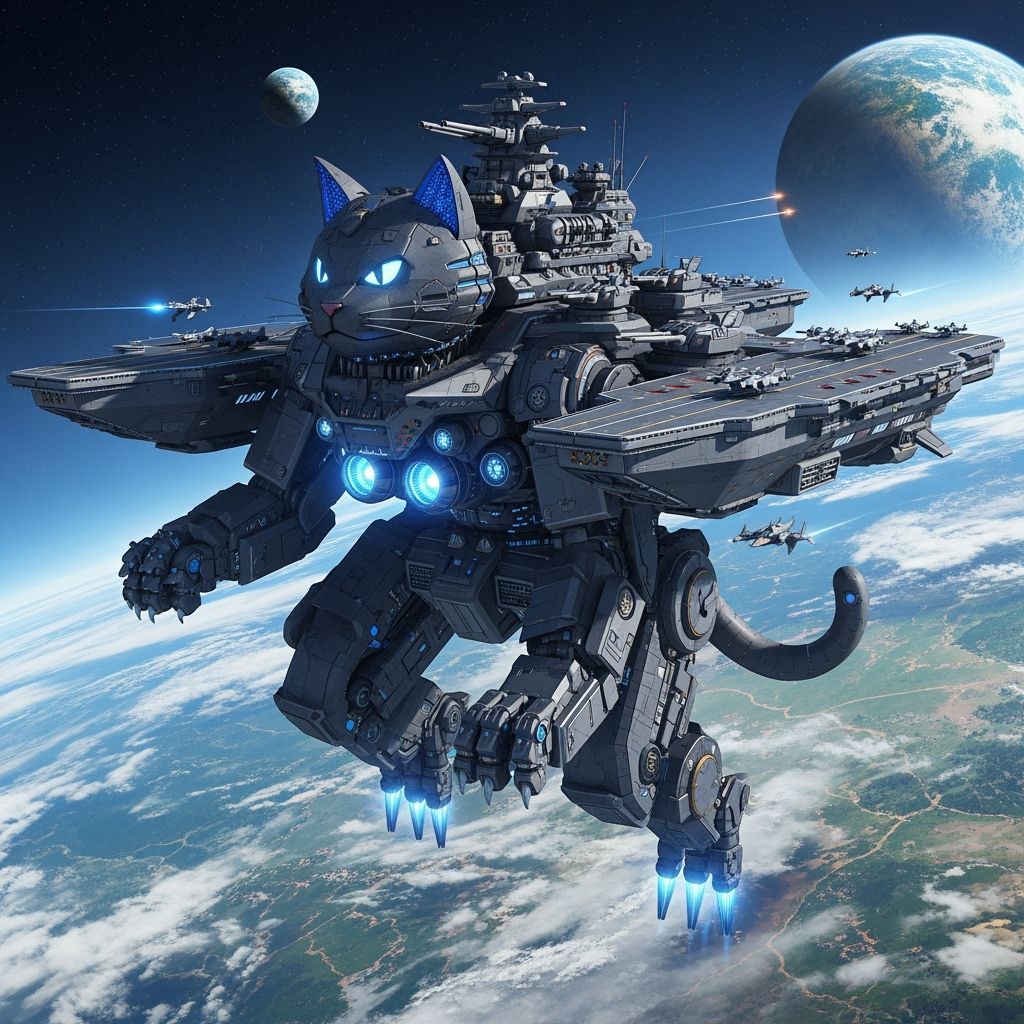 Make the cat ride the motorcycle - Start Image 1