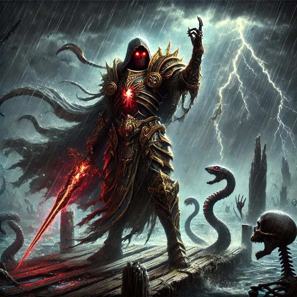 The night is dark and full of terrors