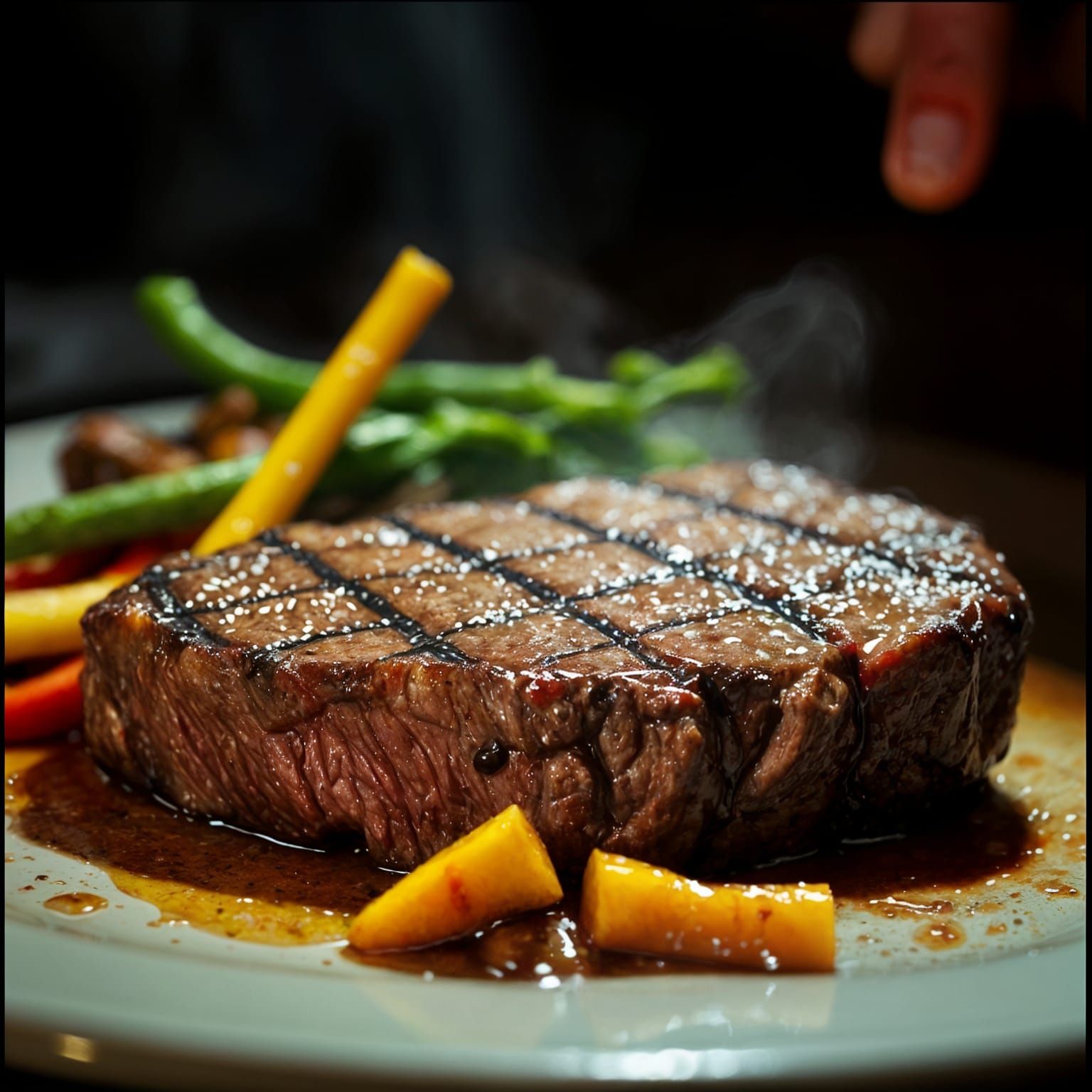 Healthy Steak.   by @Nueve 