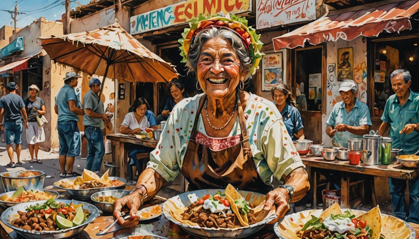 Abuela's Street Kitchen  by @Chief_Runs-with-scissors
