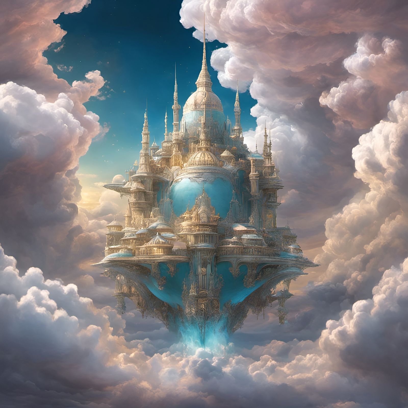 City of Nimbus   by @lawrencelot