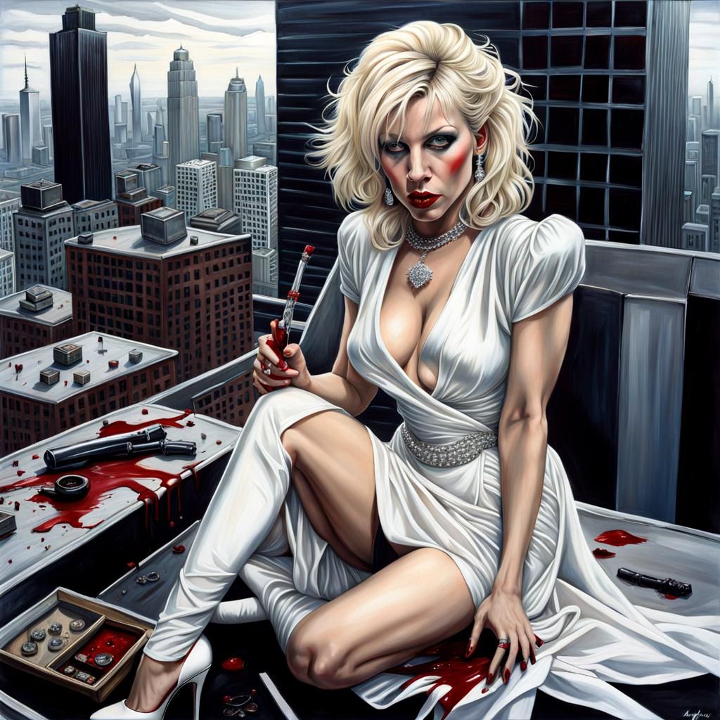 Courtney Love: Rooftop Criminal