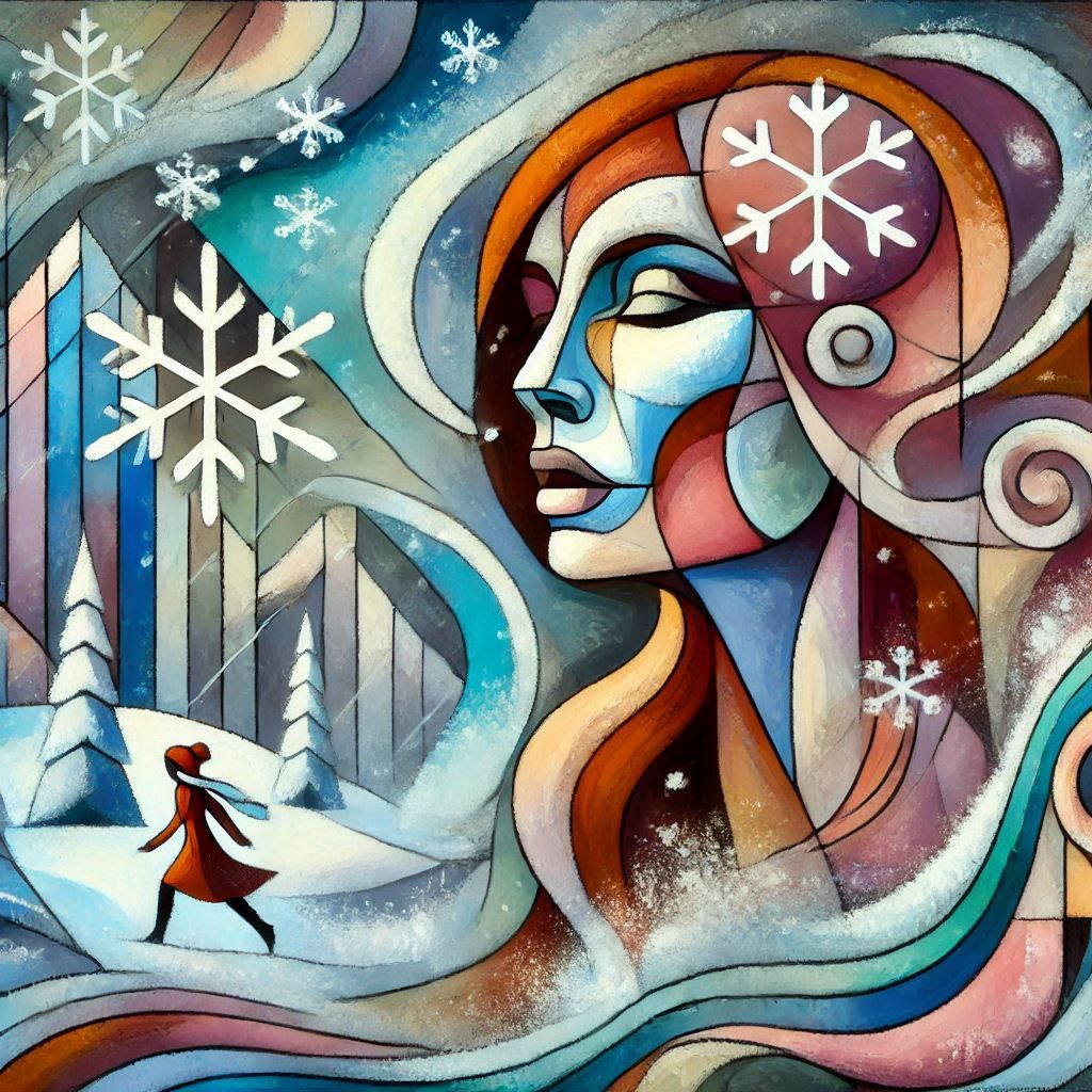 Winter scenery, Picasso