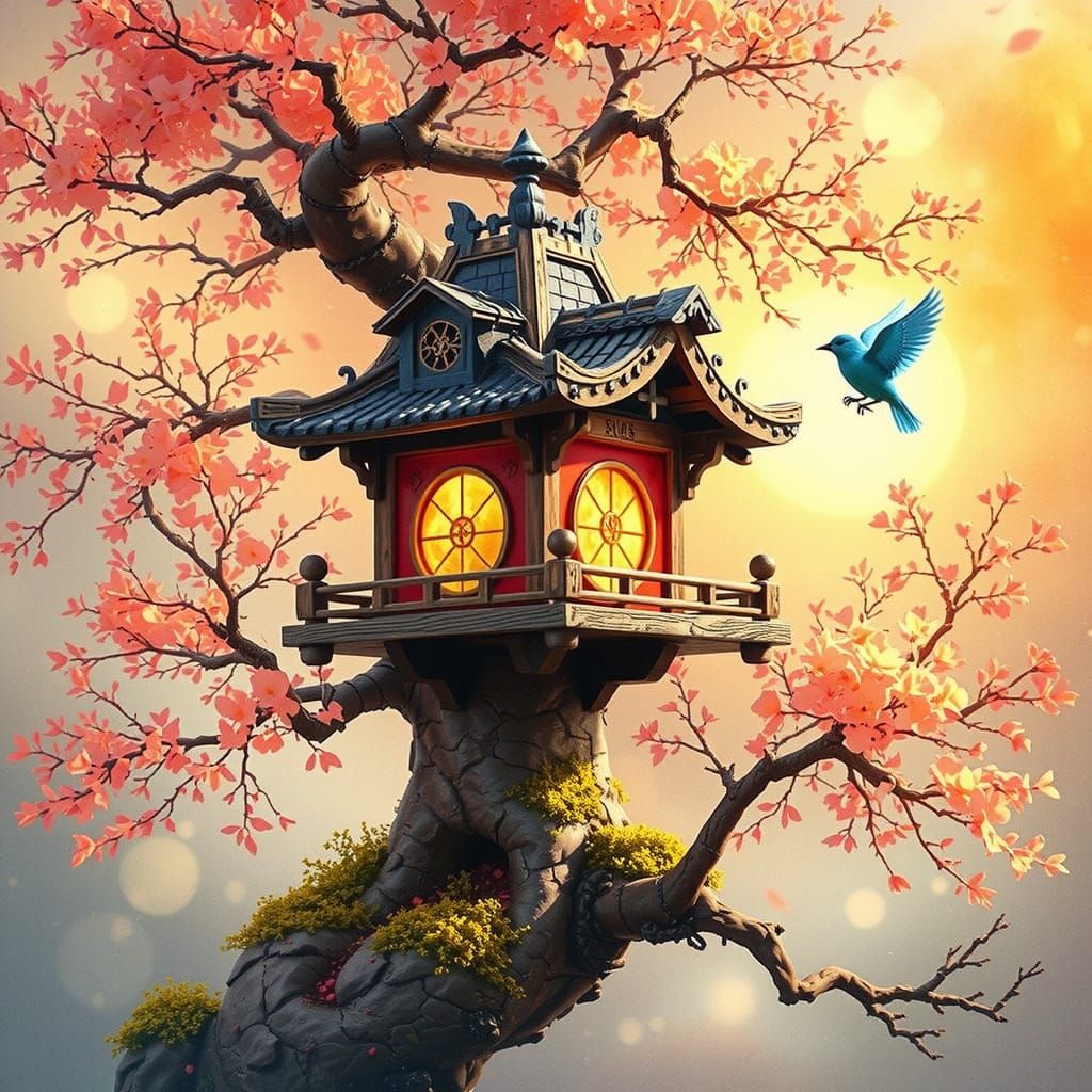 The Birdhouse  by @The Enspiritor