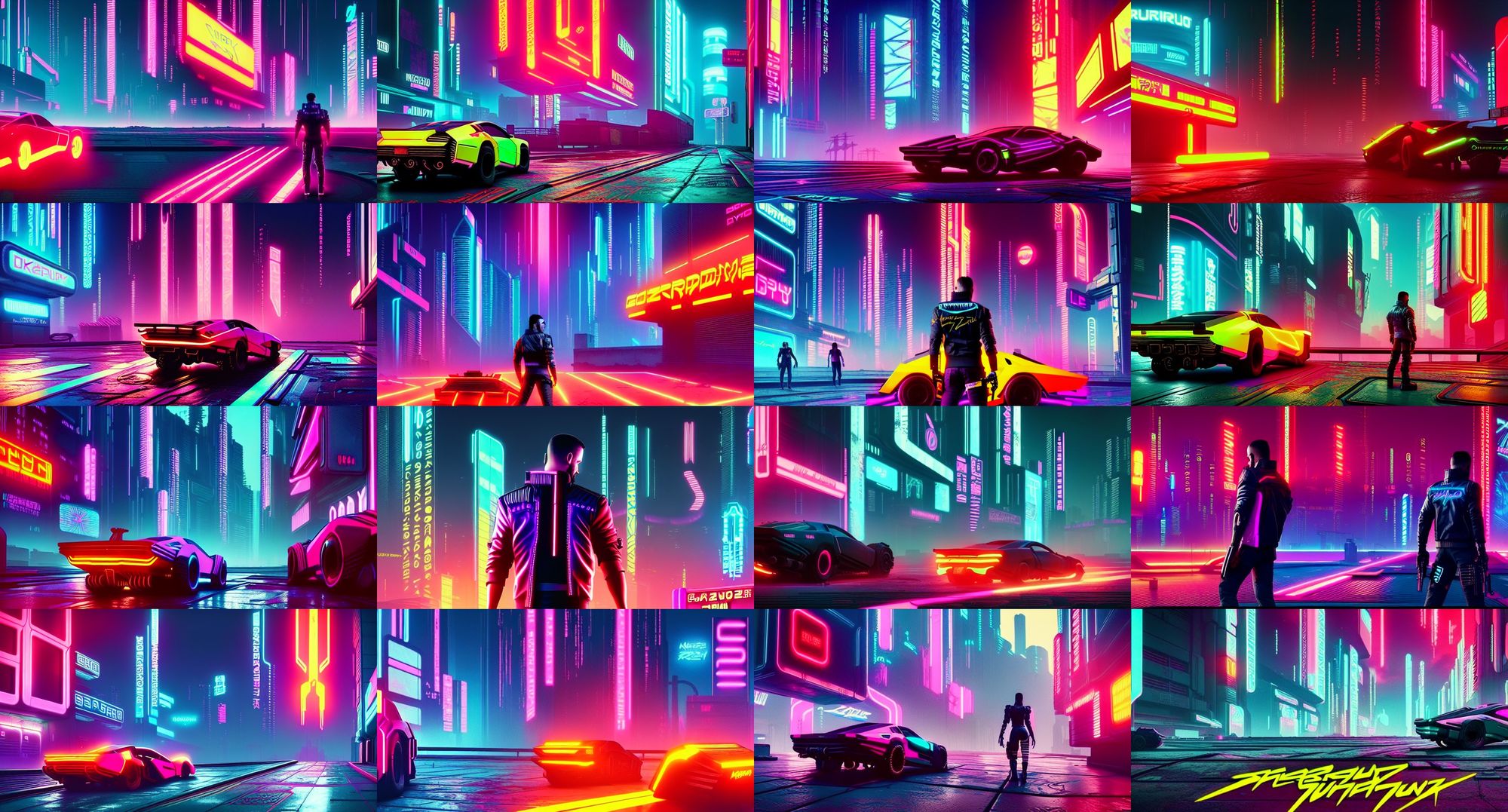 Cyberpunk Stuff - AI Generated Artwork - NightCafe Creator