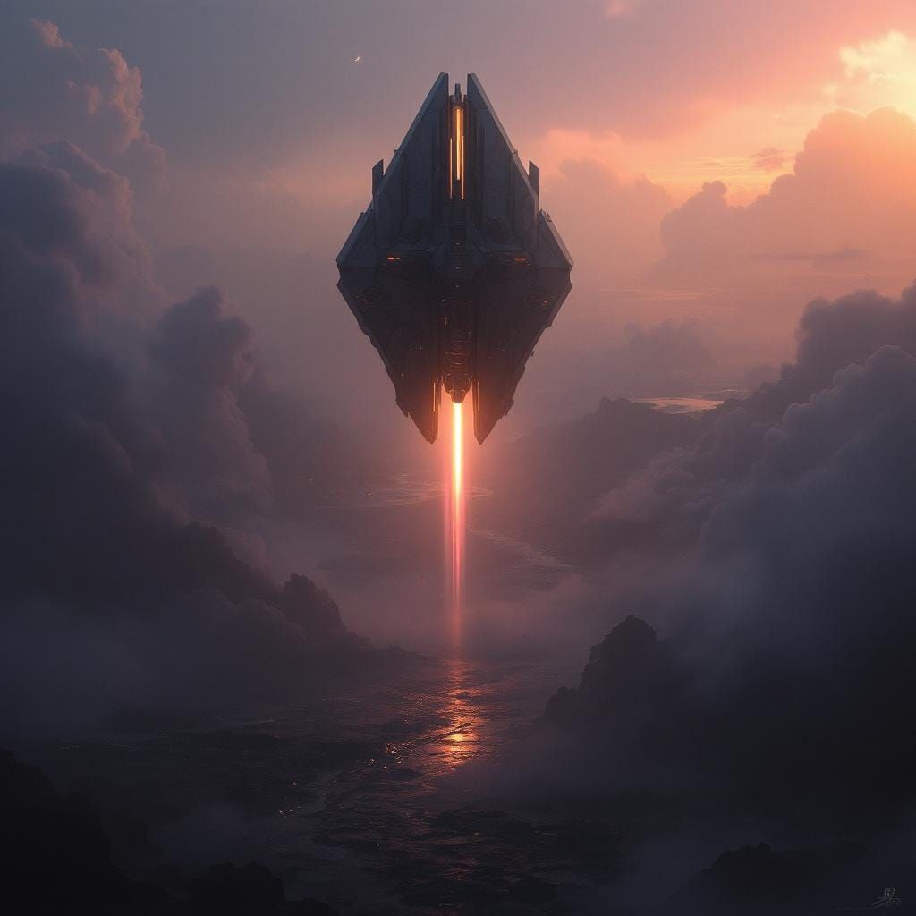 Departing  by @Miraltar