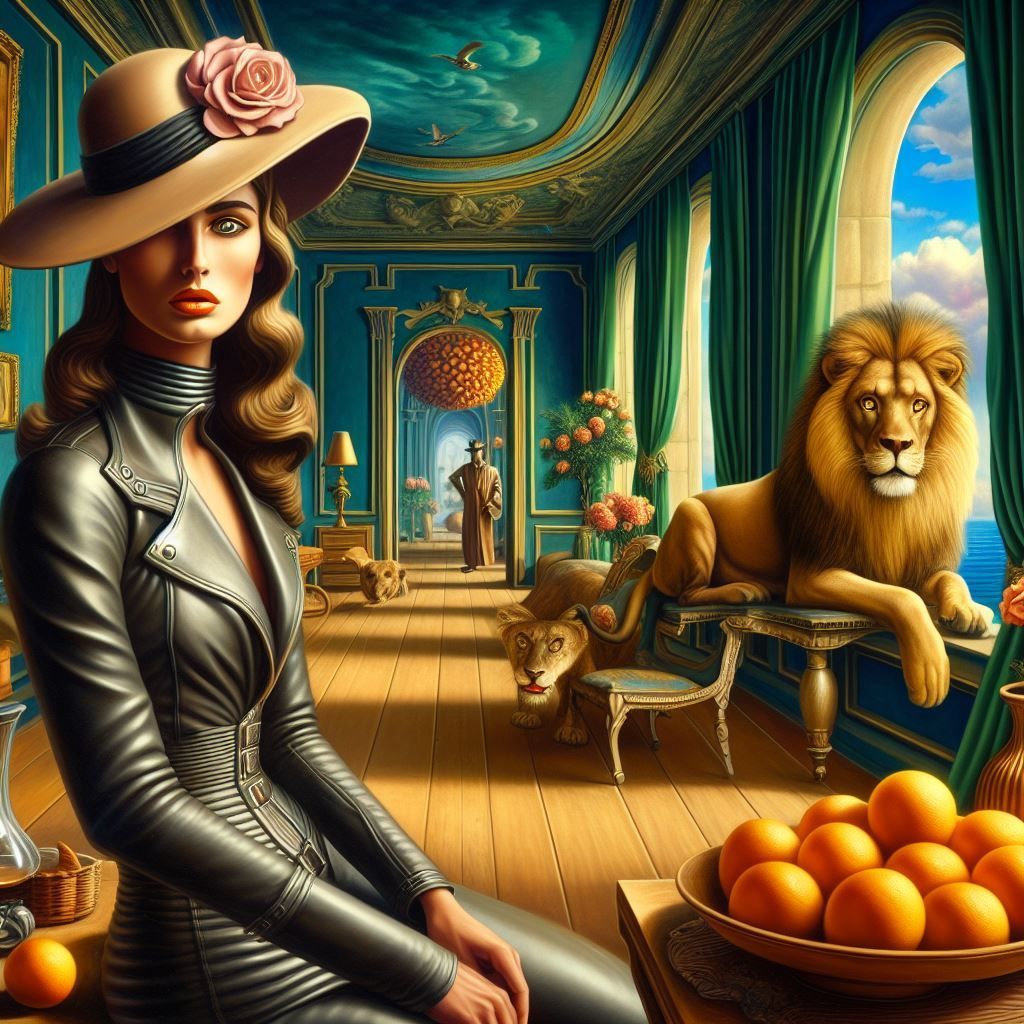 surreal portrait