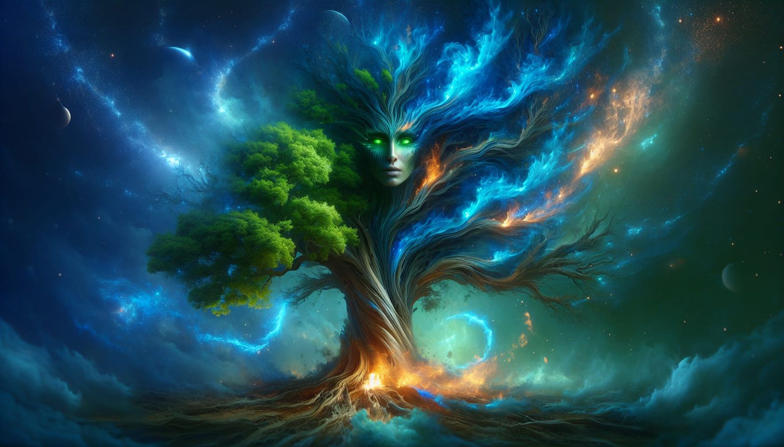 Surrealist composition