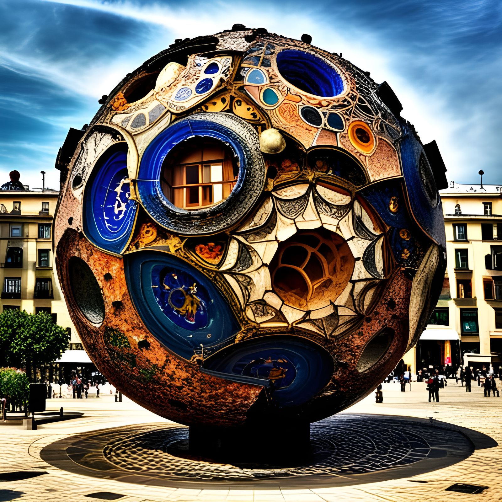 Earth globe  by @Manaland