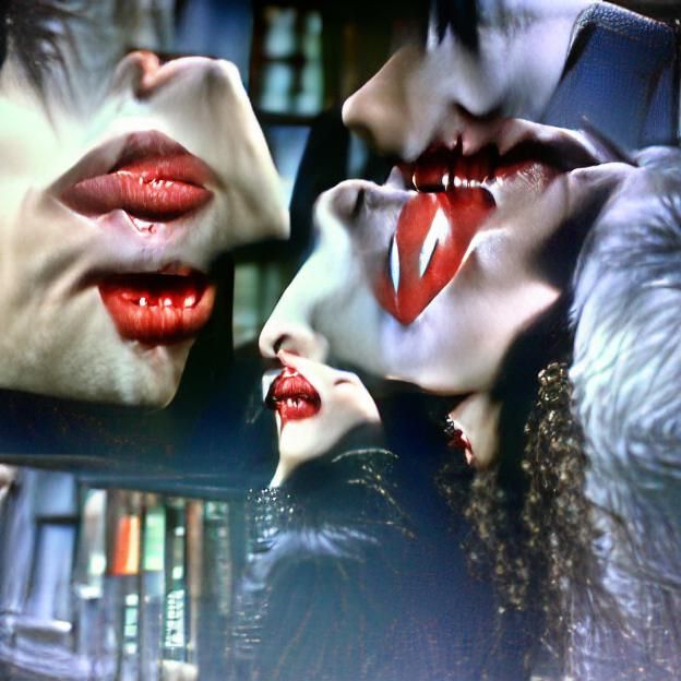 Vampires kiss