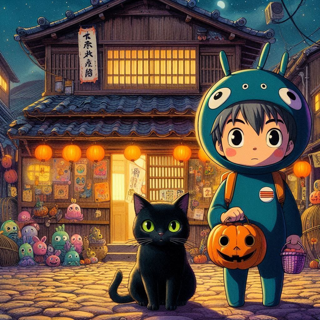 Toro & Manx - Happy Halloween!๐