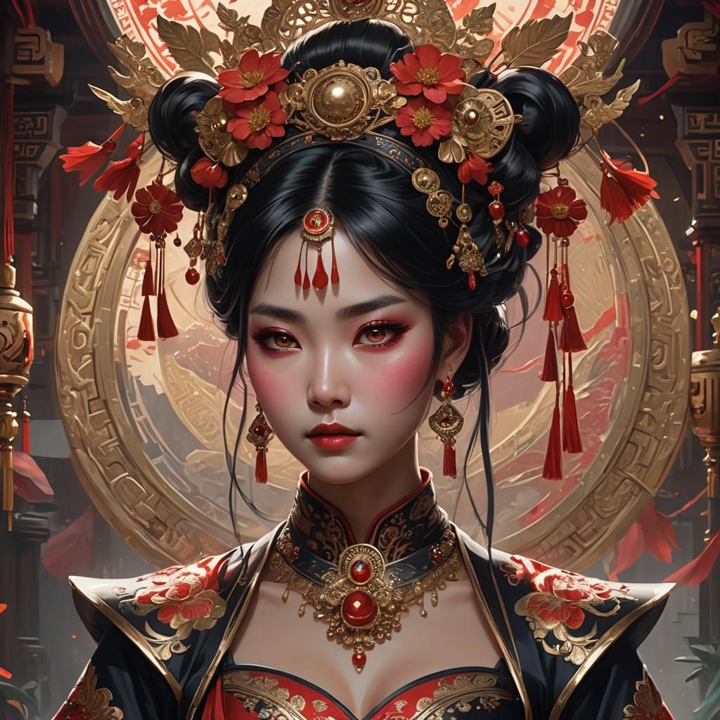 Empress - AI Generated Artwork - NightCafe Creator