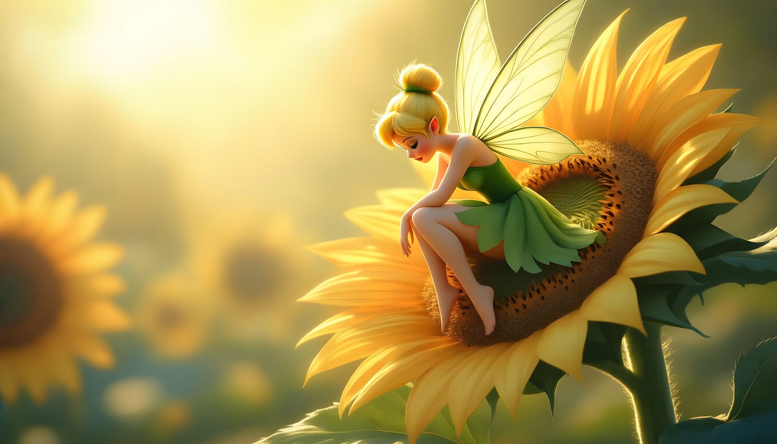Sunflower Tinkerbell