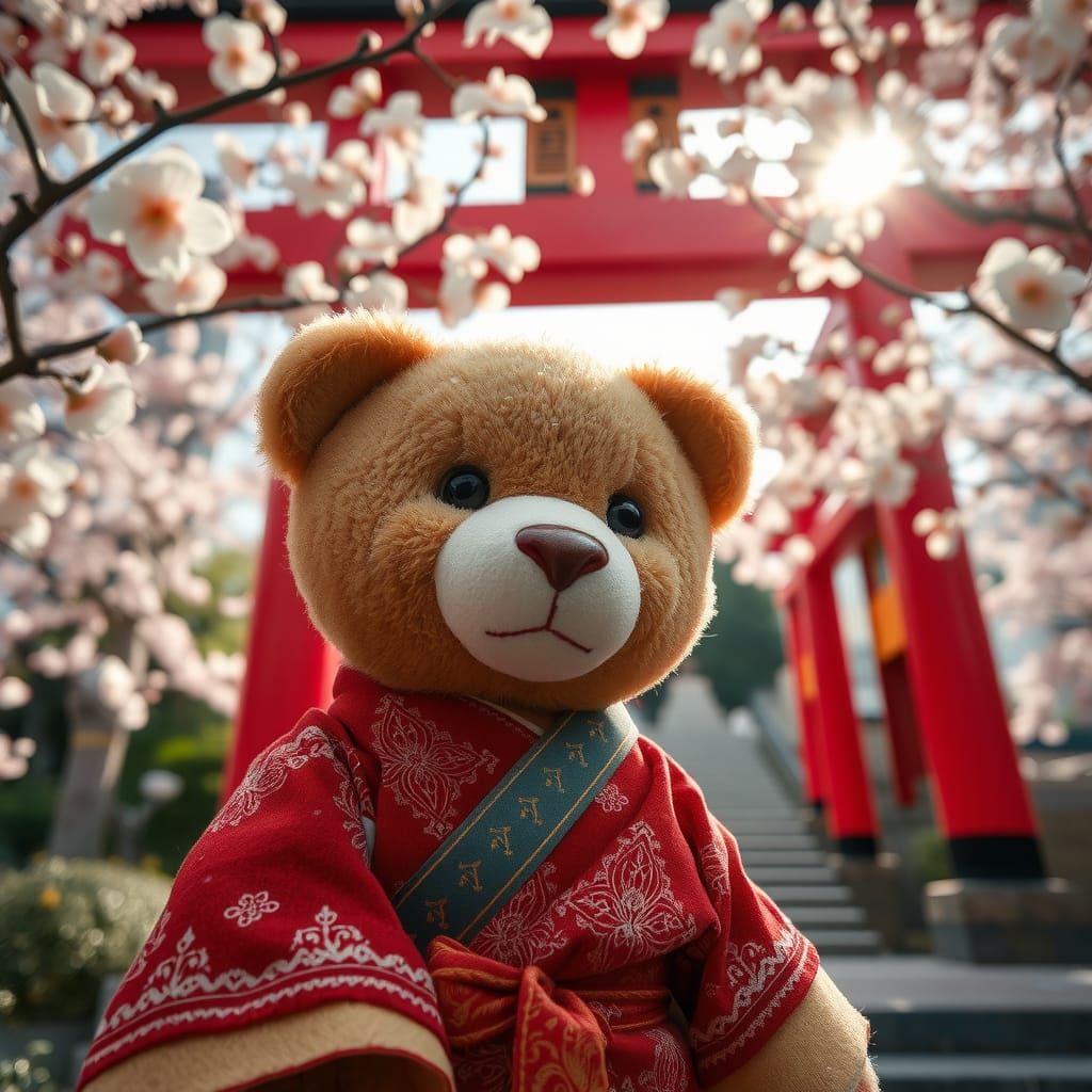Teddy Bear in Japan