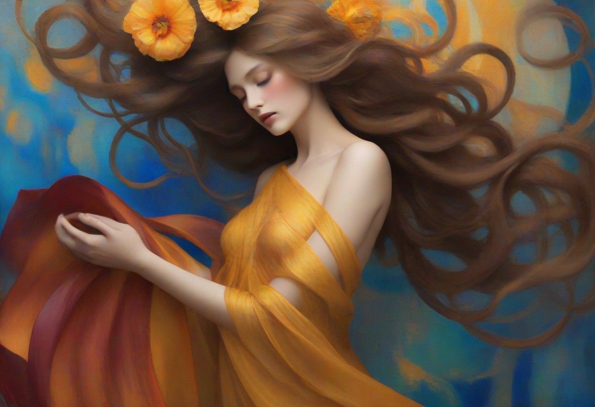 Elegant and Emotional pose