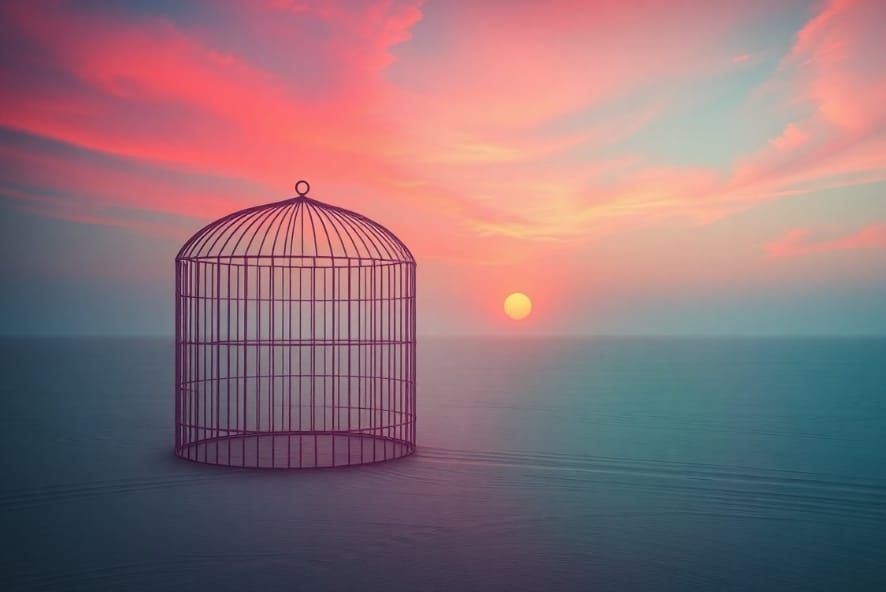 "I'm the tigers empty cage"