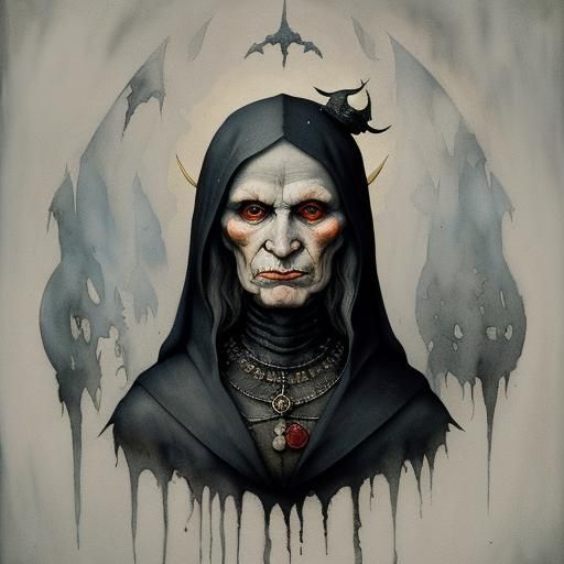 Nosferatu  sugar by Hieronymus Bosch Zdzislaw Beksinski Joan...