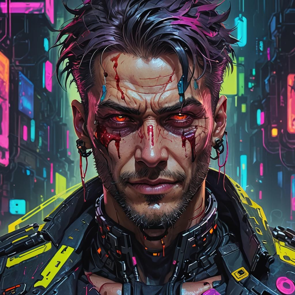 Cyberpunk 032 - AI Generated Artwork - NightCafe Creator