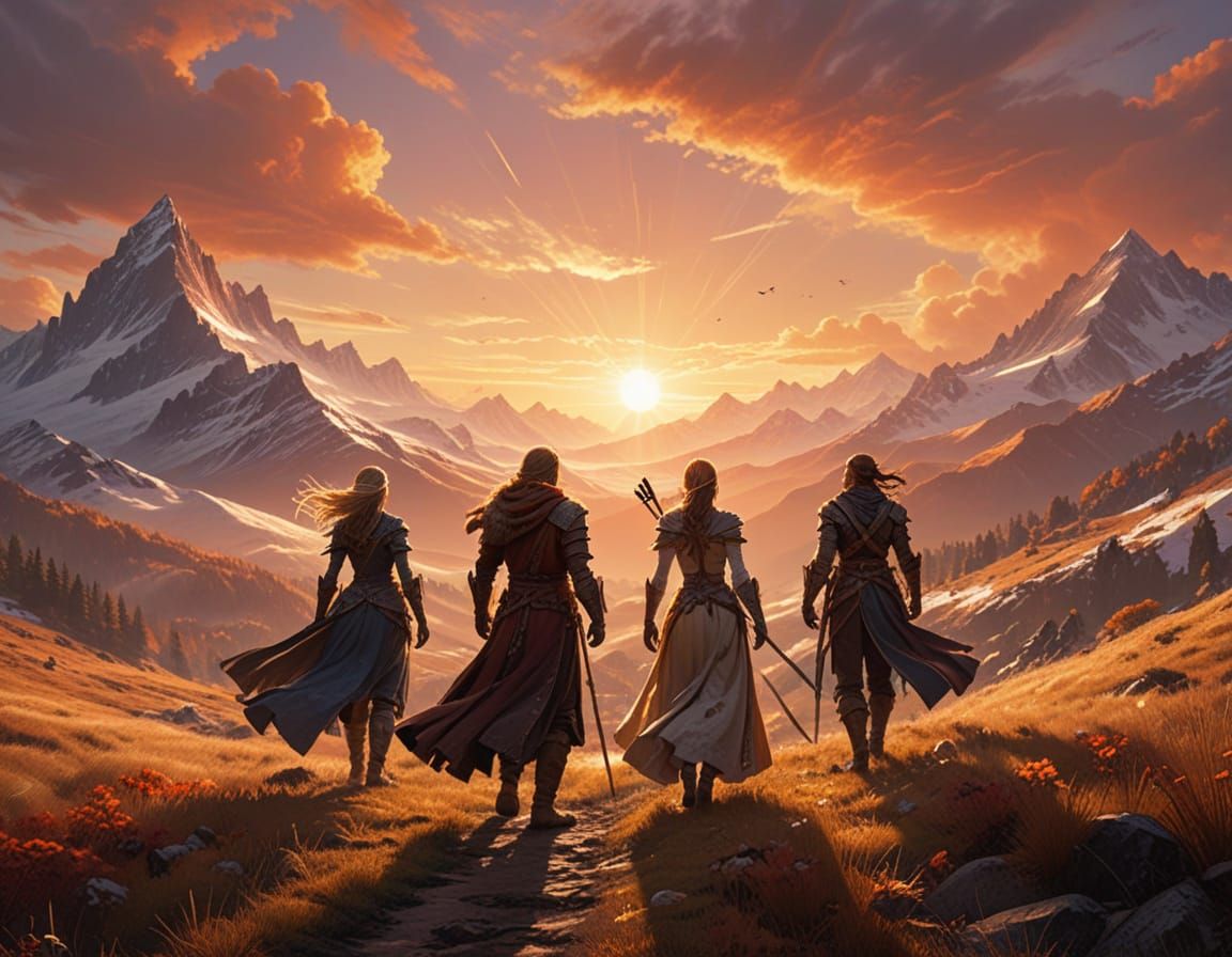 The long journey ahead  by @Salsicha