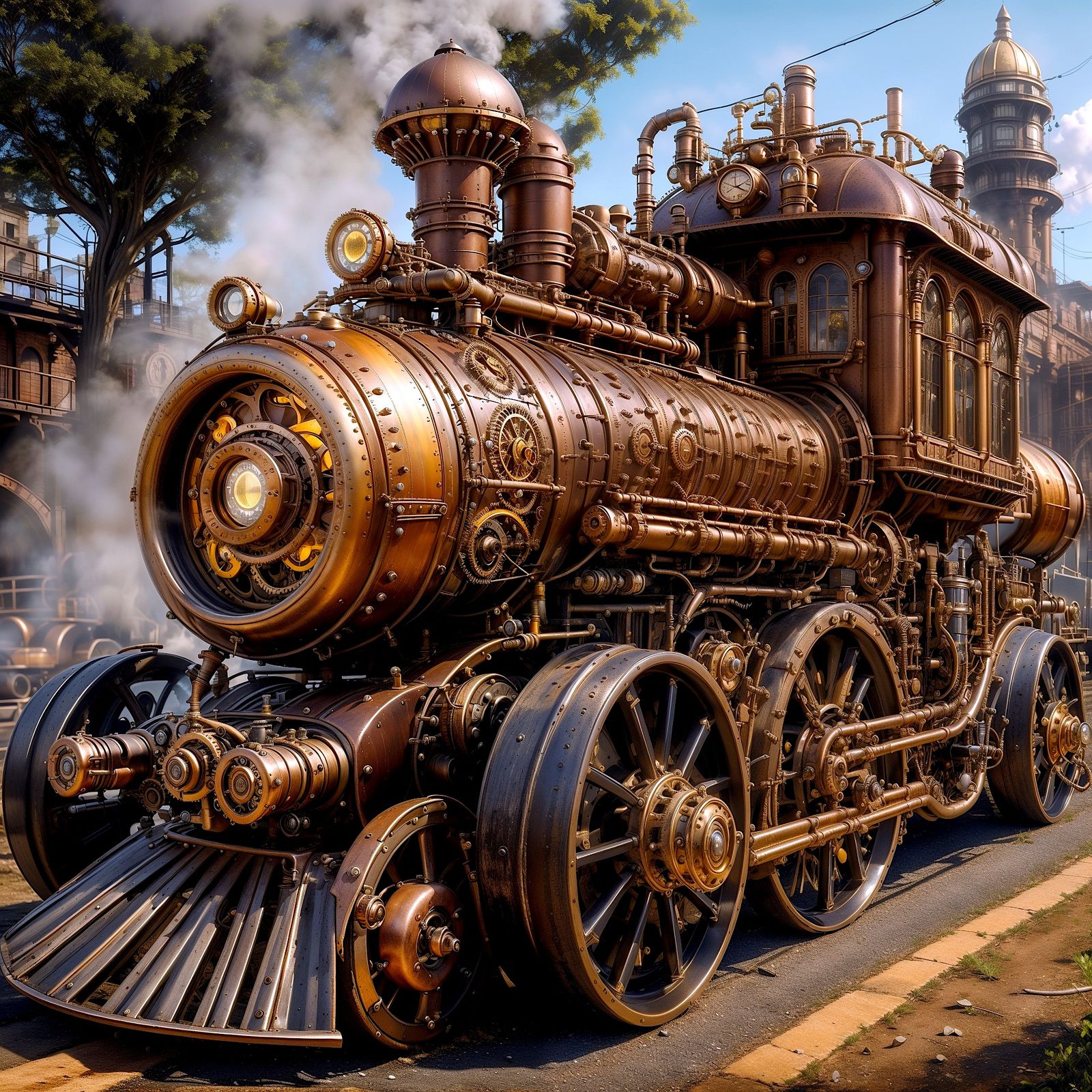 Wonders of the Steam Age - Variations #43