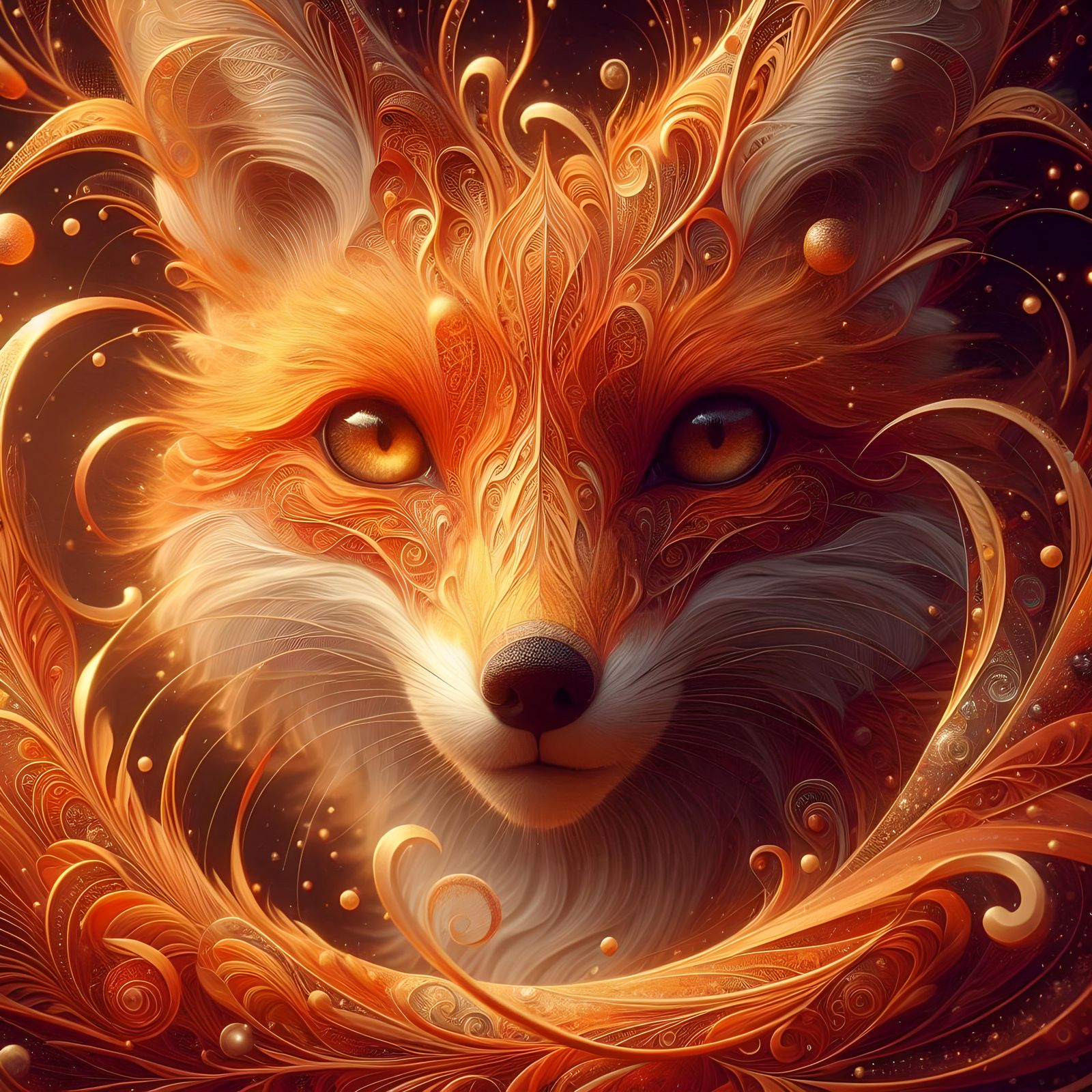 The Art of Fox  by @Klaorman