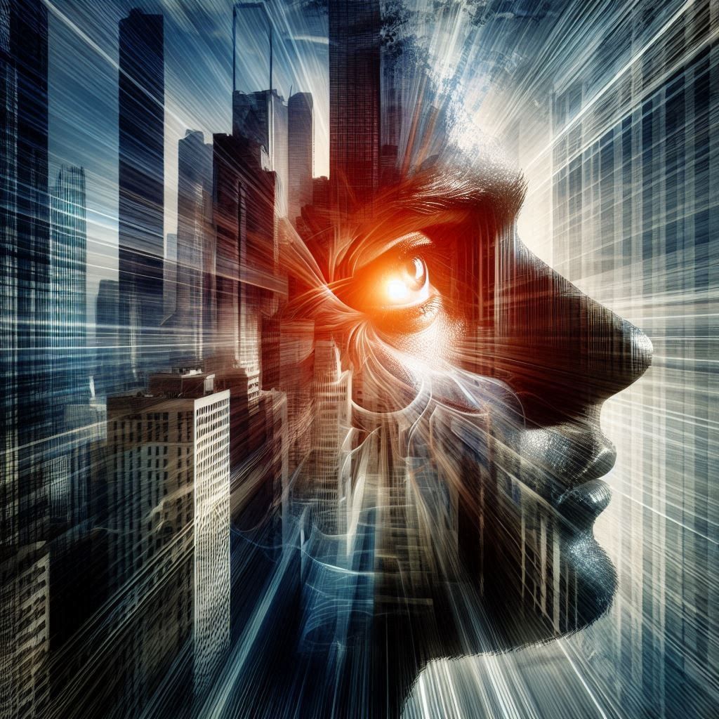 Unusual Double Exposure