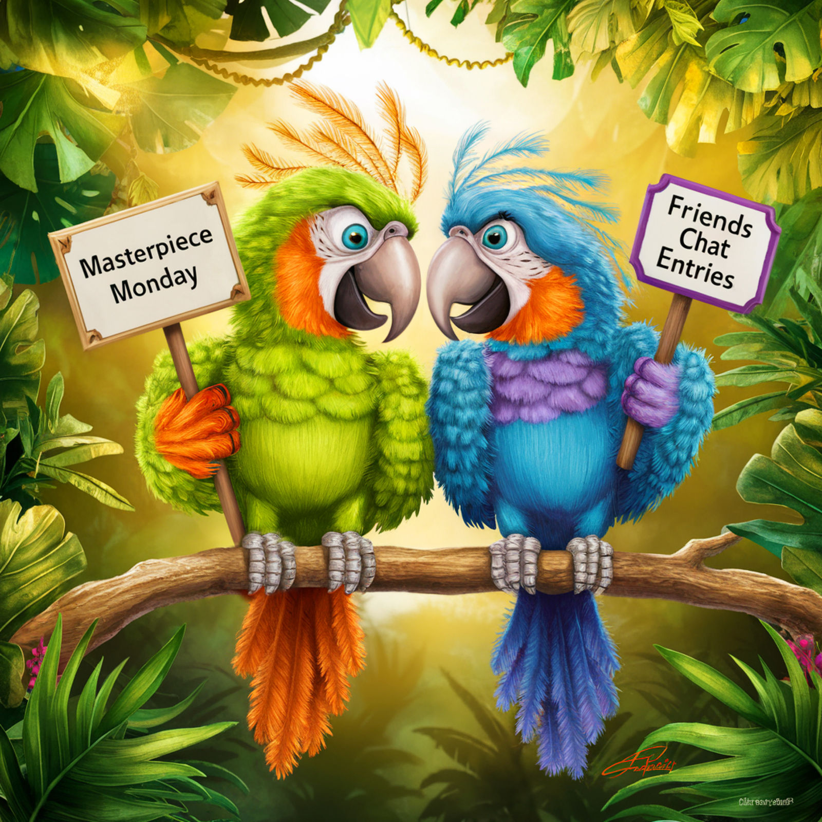 Masterpiece Monday  - Masterpiece Monday
Daily Challenge #66...