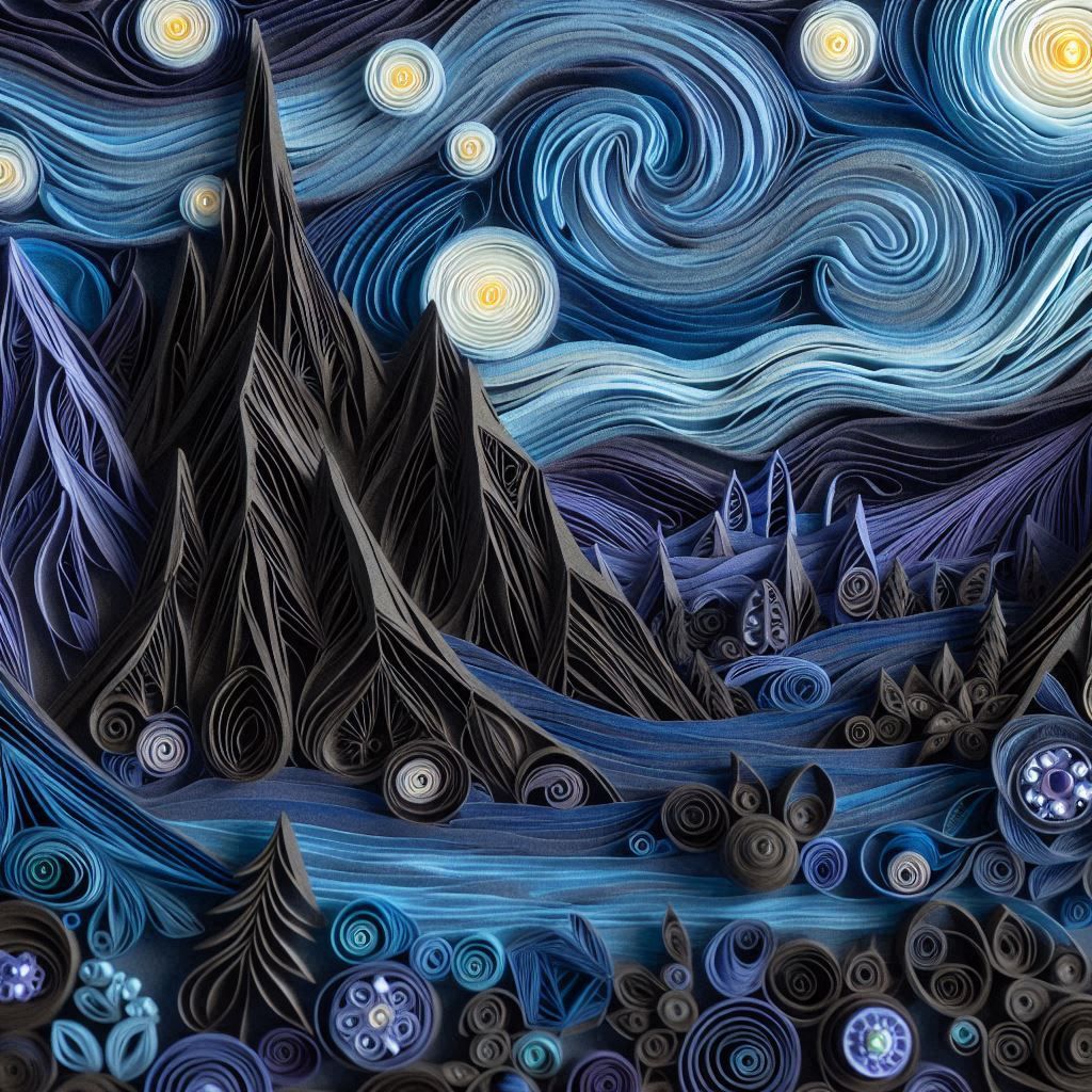 Moonlit Mountains