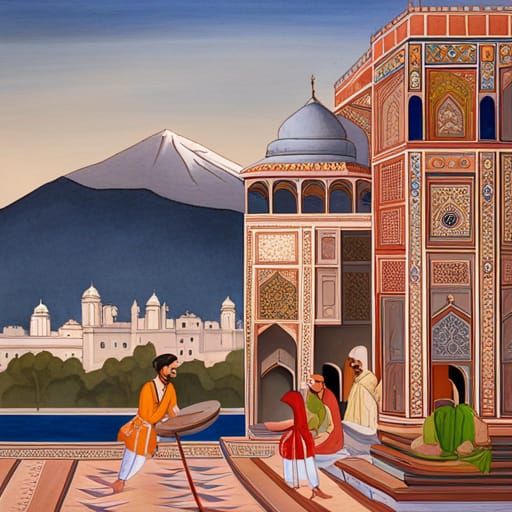 mughal art