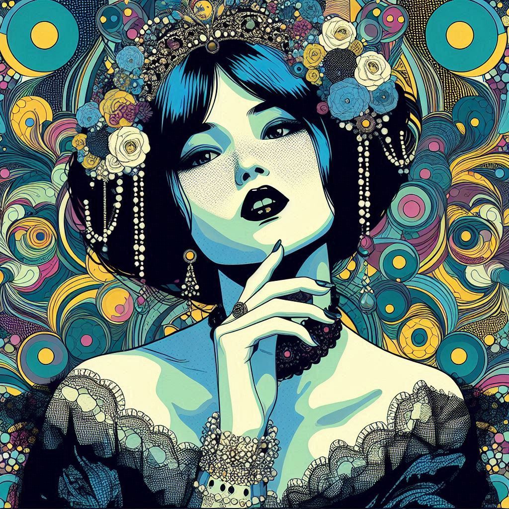 Gothic pop art