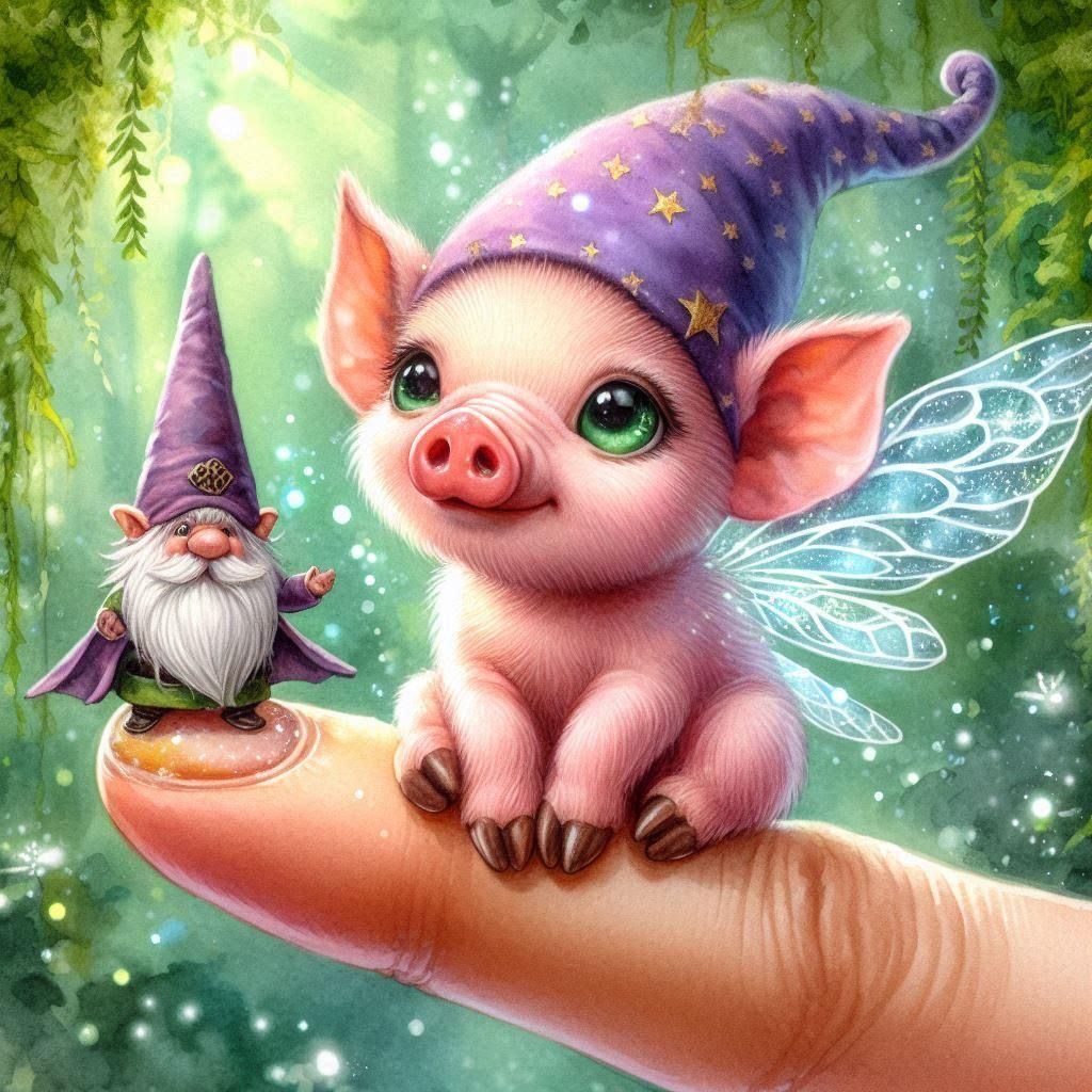 Fingerlings Piglet-Fairy