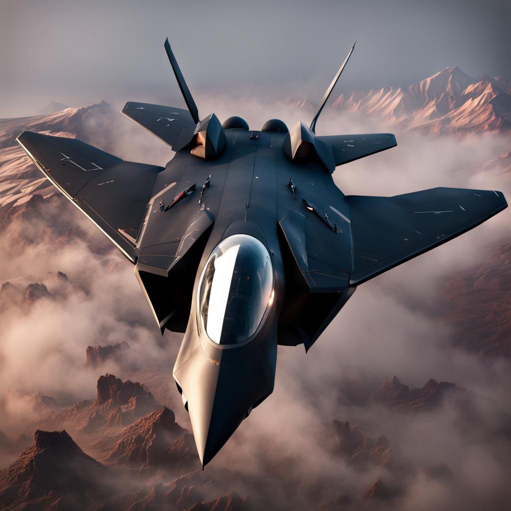 6th generation stealth jet fighter 