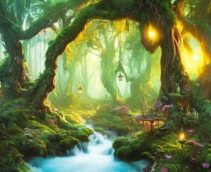 Enchanted Forest   by @undefined