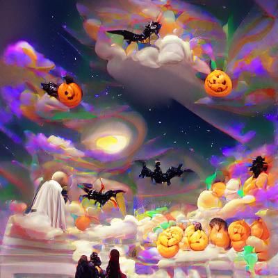 Halloween in heaven 