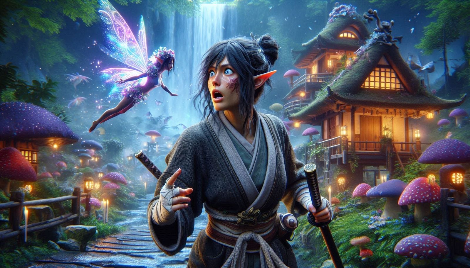 Azumi discovers her Elven mother’s stories were true