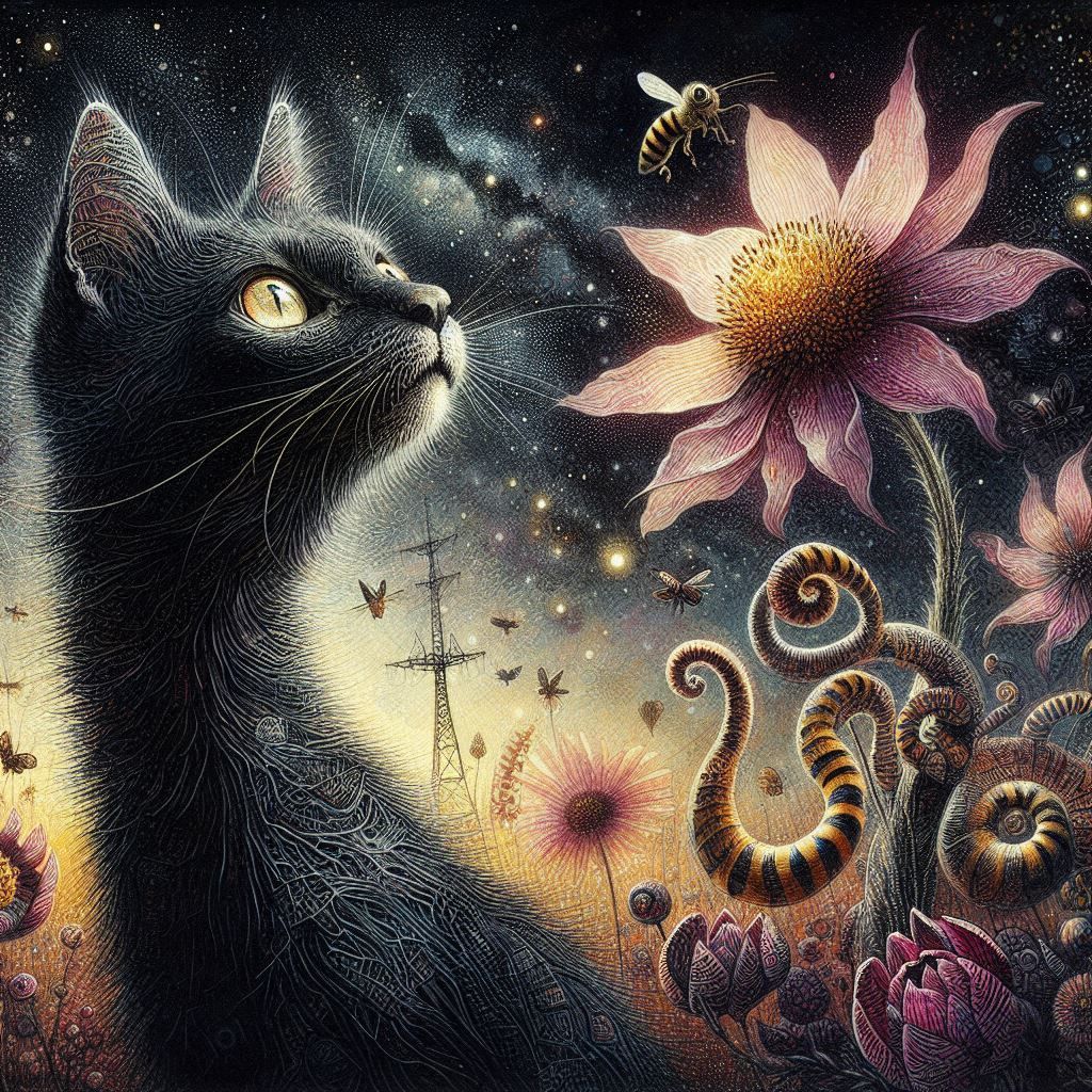Cat  by @Margot