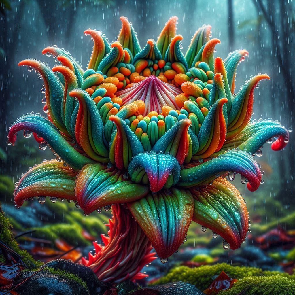 ♪ upon us all a little rain must fall ♪