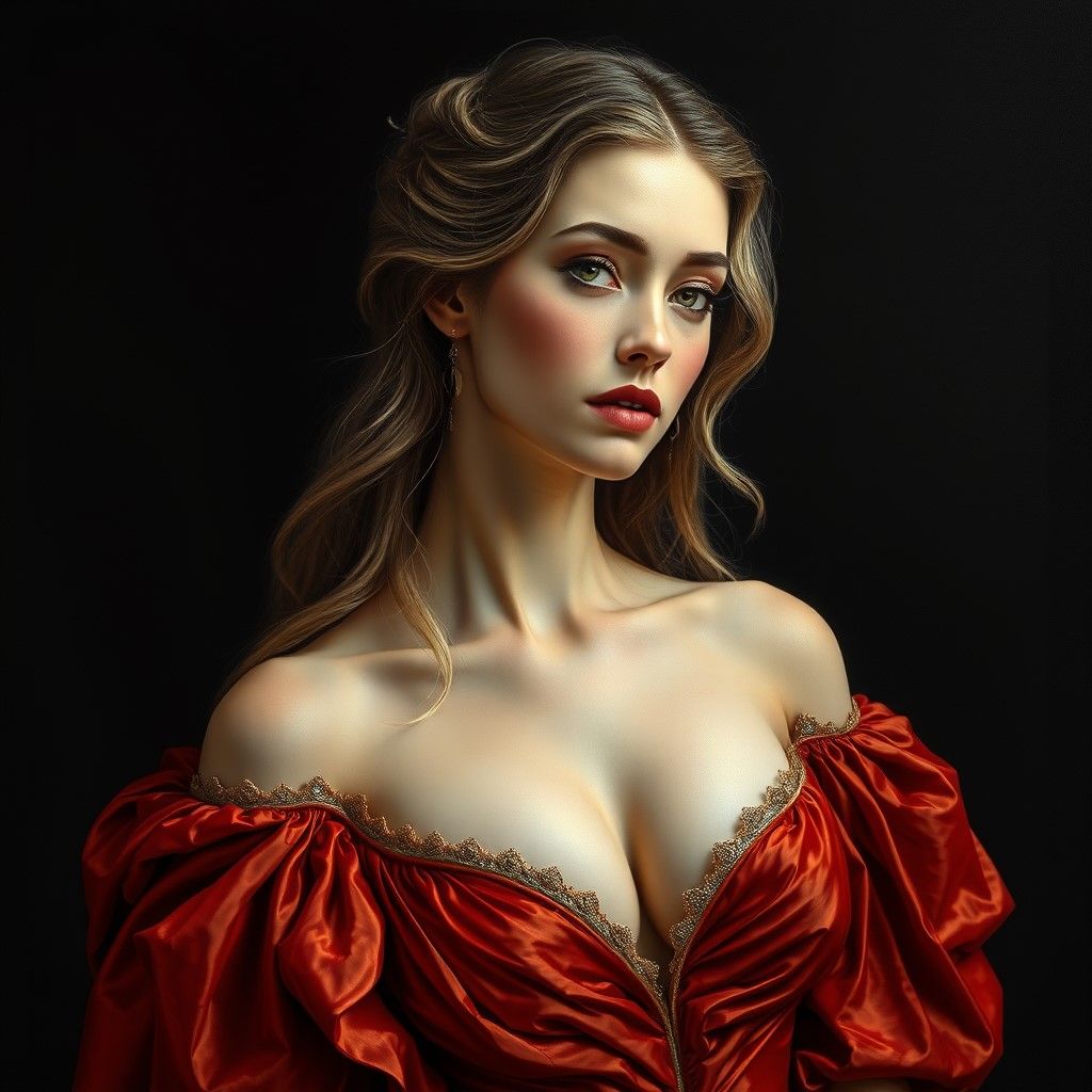 A ravishing, ethereal beauty