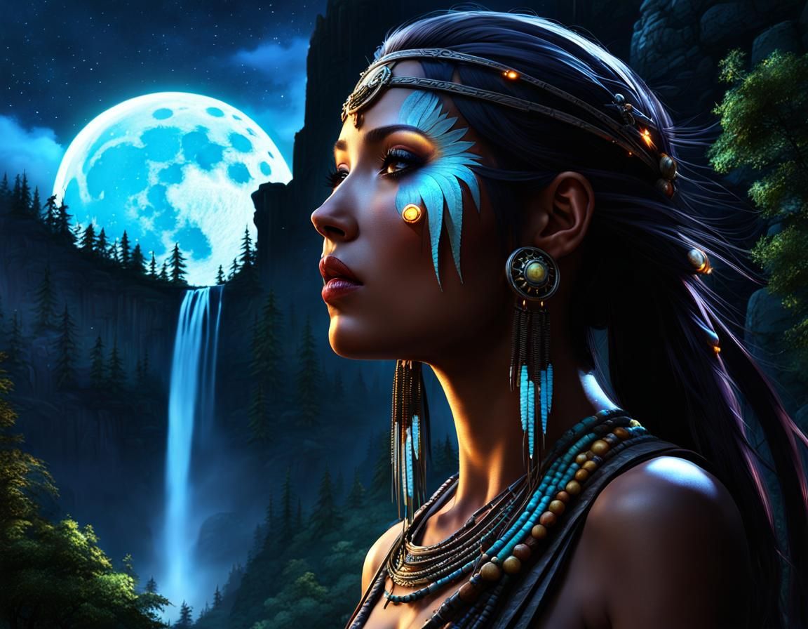 Tears of Moonlight  by @kauri