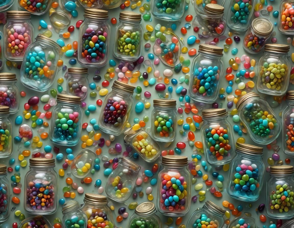 Jellybeans? No, I think these are Smarties. - AI Generated Artwork ...