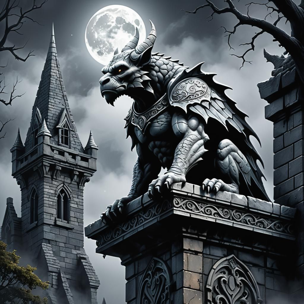 Gothic Castle  by @Magpie Morrigan