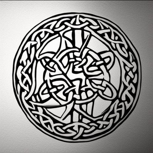 Celtic reiki - AI Generated Artwork - NightCafe Creator