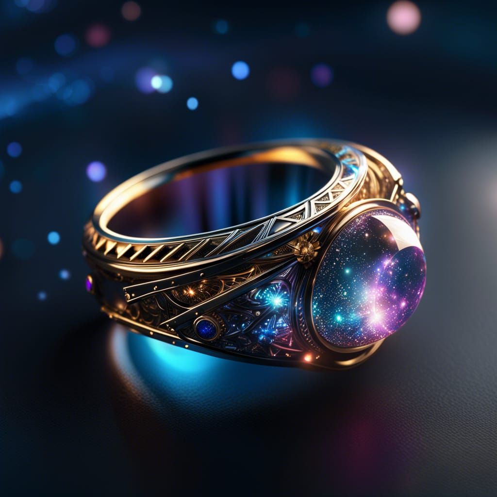 Cosmic Ring  by @Hani