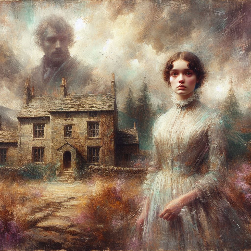 Jane Eyre when she hears Mr. Rochester's voice