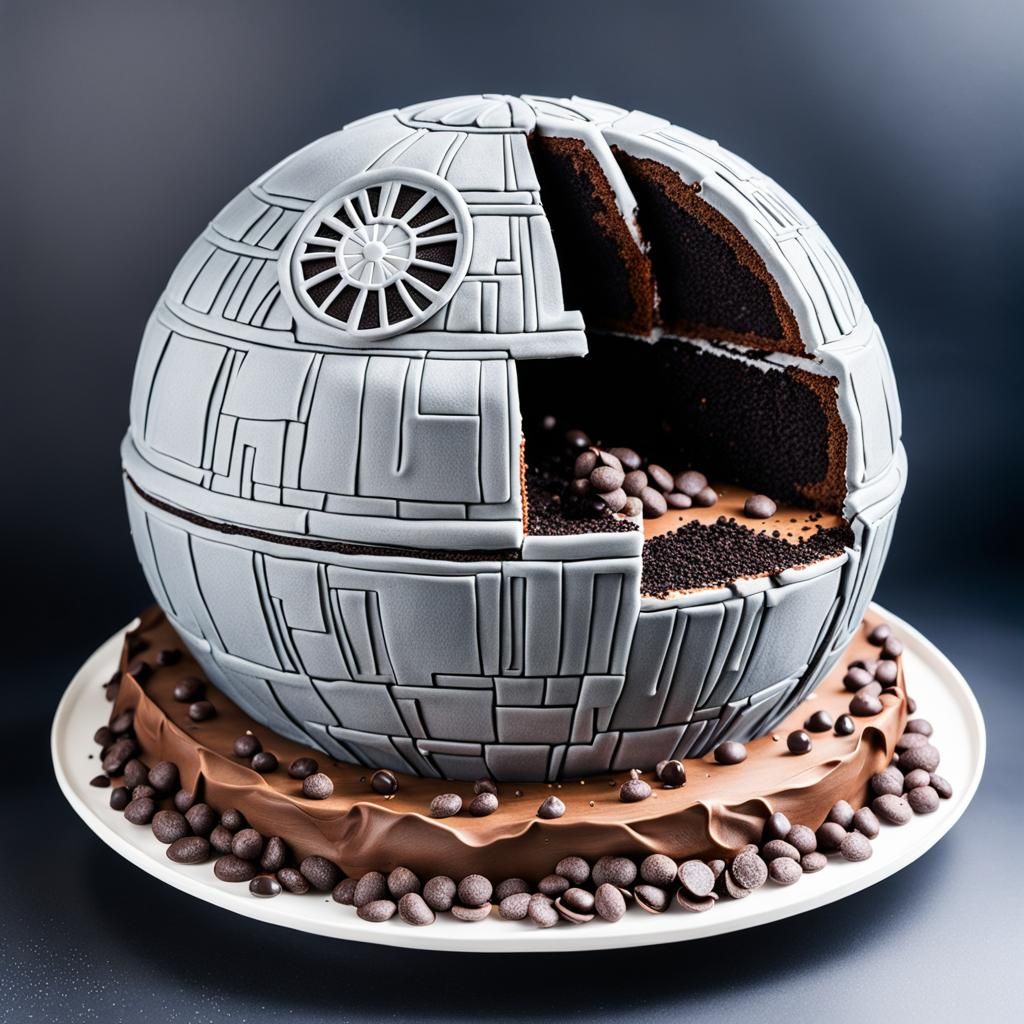 May the cake be with you!  by @Real Courte