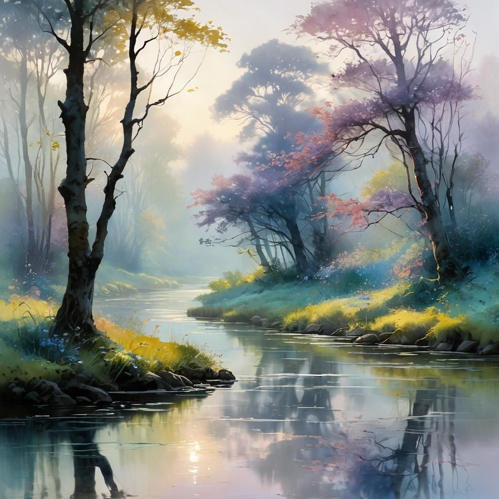 River landscape  by @aiswa