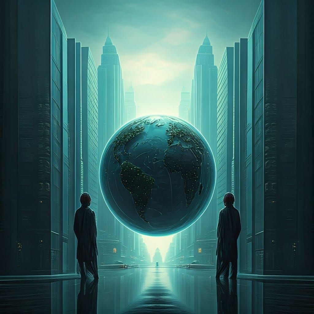 Ethereal Fantasy Mirror World: AI and Global Culture